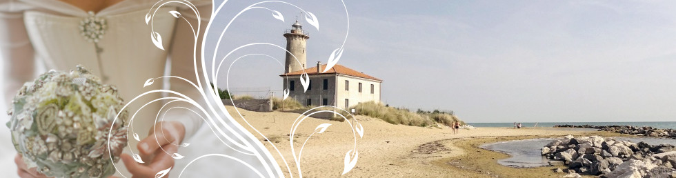 svatba na pláži v Bibione